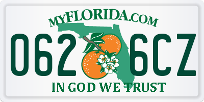 FL license plate 0626CZ