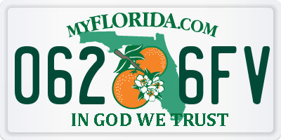FL license plate 0626FV