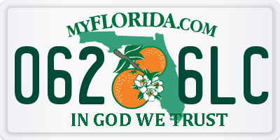 FL license plate 0626LC