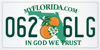 FL license plate 0626LG