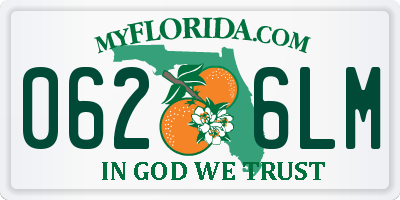 FL license plate 0626LM