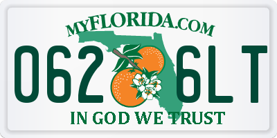 FL license plate 0626LT