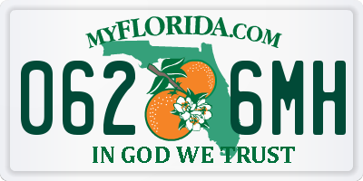 FL license plate 0626MH