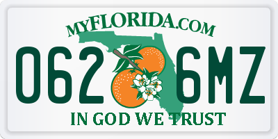 FL license plate 0626MZ
