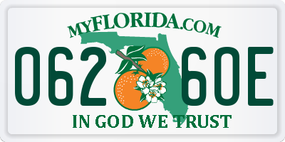 FL license plate 0626OE