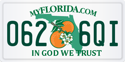 FL license plate 0626QI