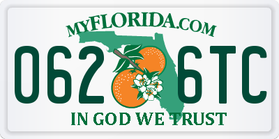 FL license plate 0626TC
