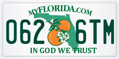 FL license plate 0626TM