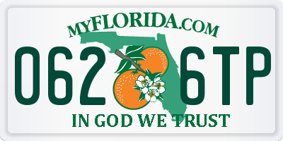 FL license plate 0626TP