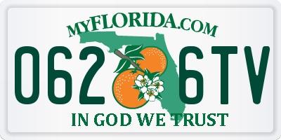 FL license plate 0626TV