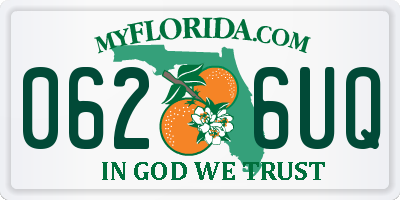 FL license plate 0626UQ