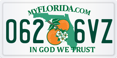 FL license plate 0626VZ