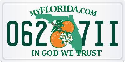 FL license plate 0627II