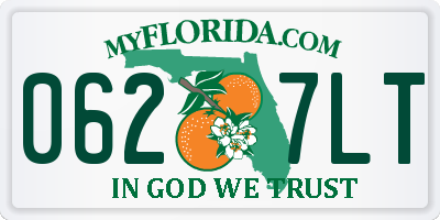 FL license plate 0627LT