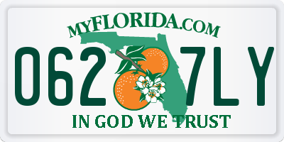 FL license plate 0627LY