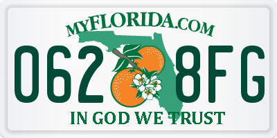 FL license plate 0628FG
