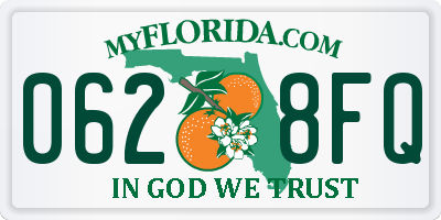 FL license plate 0628FQ