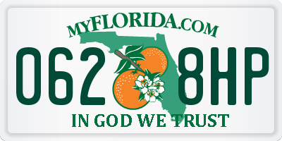 FL license plate 0628HP