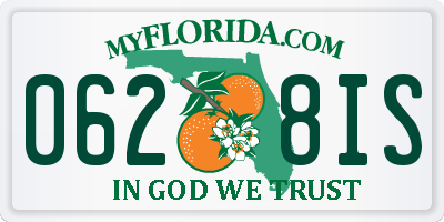 FL license plate 0628IS