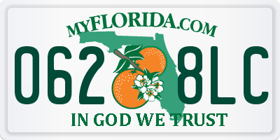 FL license plate 0628LC