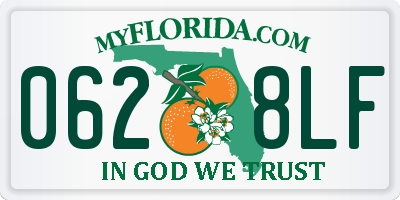 FL license plate 0628LF