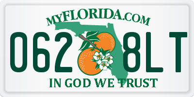 FL license plate 0628LT