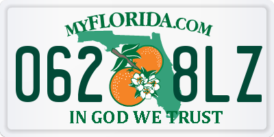 FL license plate 0628LZ