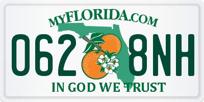 FL license plate 0628NH