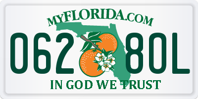 FL license plate 0628OL