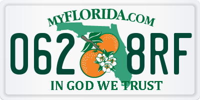 FL license plate 0628RF