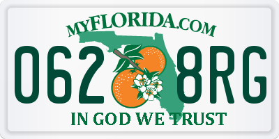 FL license plate 0628RG