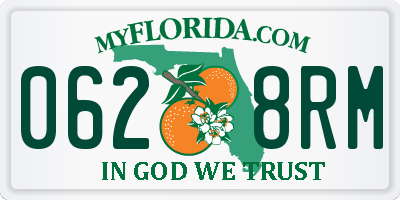 FL license plate 0628RM