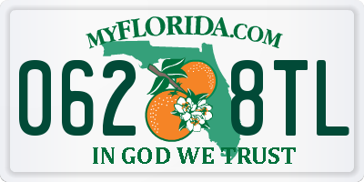 FL license plate 0628TL