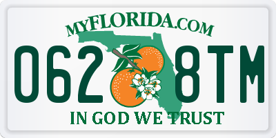 FL license plate 0628TM