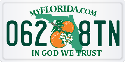 FL license plate 0628TN