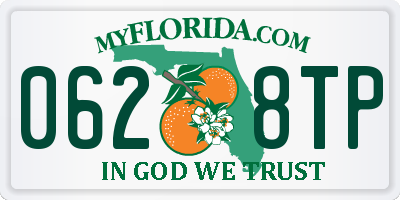 FL license plate 0628TP