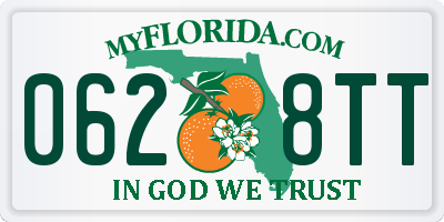 FL license plate 0628TT