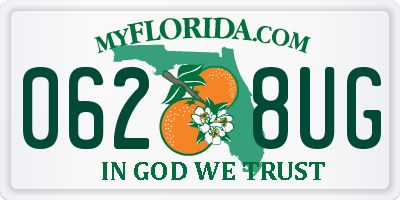 FL license plate 0628UG
