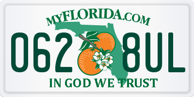 FL license plate 0628UL