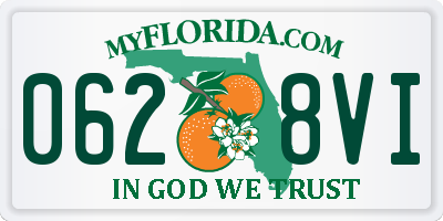 FL license plate 0628VI