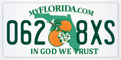 FL license plate 0628XS