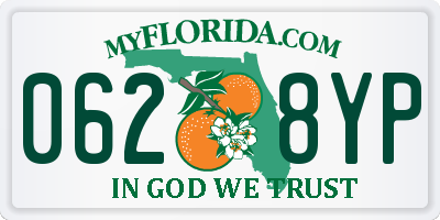 FL license plate 0628YP