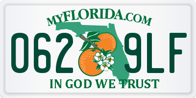 FL license plate 0629LF