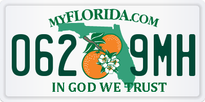 FL license plate 0629MH