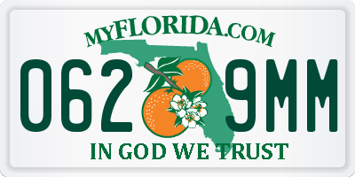 FL license plate 0629MM
