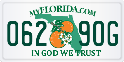 FL license plate 0629OG
