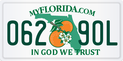 FL license plate 0629OL