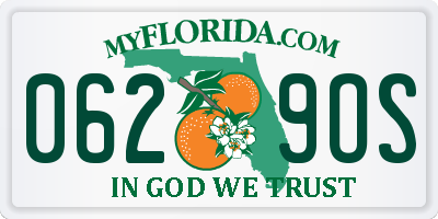 FL license plate 0629OS