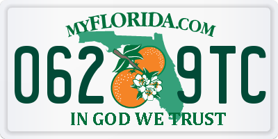 FL license plate 0629TC