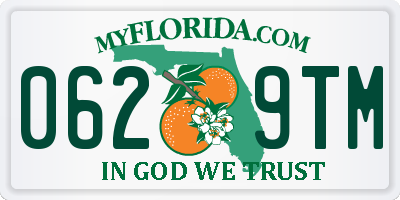 FL license plate 0629TM